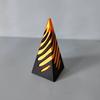 3D Printed Stress Relief Gyro Large 12cm Cone Pyramid Creative Stress Relief Souvenir Home Decor Gifts Accessoires Miniatures