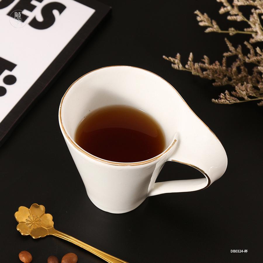 Creative ceramic cup custom logo household mug high-value