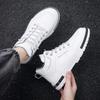 Fashion New Platform Men Fashionable Lace Up Board Shoes Versatile Sports Anti Slip Casual Trendy Work Single Shoes Zaoatillas Hombre
