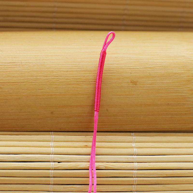 Zeile 72 Zugring Chinesischer Knoten DIY Armband Halskette Schmuckzubehör Weben Arbeit in Bearbeitung Anhänger Schnalle Spule Zugring