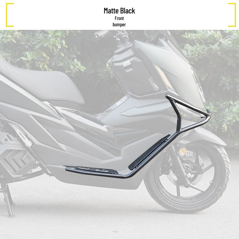 Zongshen 150X Crash Bars, Anti-fall Bumpers, Luggage Rack & Windshield Mod