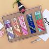 Korean Version Of The New Carriage Diagonal Scarf Women'S Twill Small Scarf Headscarf Versatile Bag Wrist Ribbon