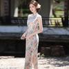 Sleeveless National Style New Chinese Daily Suzhou Long Cheongsam Improved Young 1011 New Women's High Sense Summer