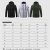 Heated Cotton Coat: Smart Electric Hooded Winter Jacket for Men