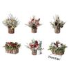 Artificial Christmas Tree Small Bucket Christmas Holiday Dining Table Decor