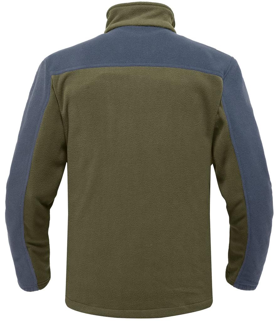 Gopuune Fleece Golf Outdoor High Winter Size Men's Jacket, Wear, Jacket, Softshell, Hiking, Full-Zip Coat, Warm, Lightweight, Neck, Fishing, Sports,