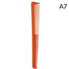 Anti Static Barber Cutting Comb 1Pc Dual Density Teeth Durable Plastic Comb for DIY Home Hair Cutting