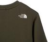 The North Face Front View Crew Organic New Size 130 Kids' Jacket, Unisex, Cotton, Taupe,