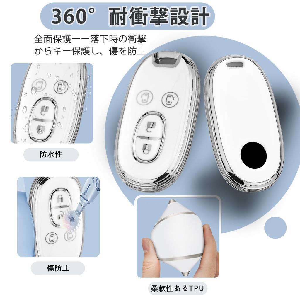 [Unhoke] Wagon R Key Case, Sliding Both Sides, MR Wagon, Smart Key Cover, Alto