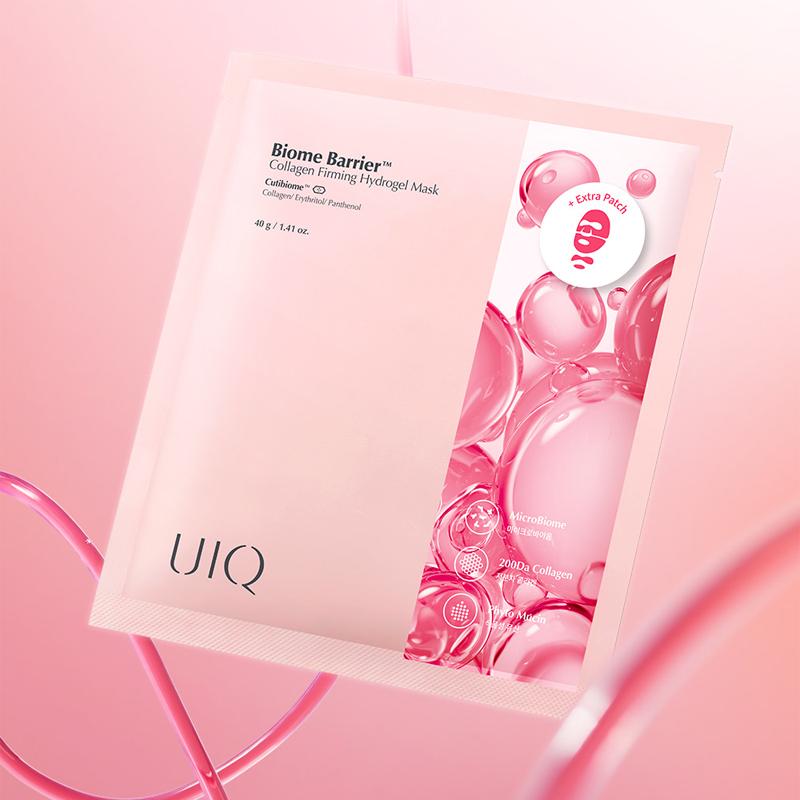 UIQ Biome Barrier Kolagenowa Ujędrniająca Maska Hydrożelowa 40g*5SZT.
