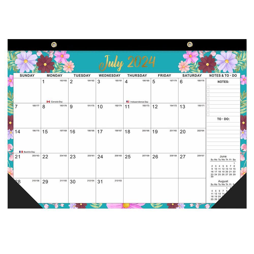 

с отверстием для подвешивания Английский календарь Красочный календарь-планировщик Настенный календарь Органайзер-ежедневник Style 7