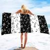 Musical Note Beach Towel Quick Dry Microfiber Absorbent Bath Towel Outdoor Travel Sport Oversized Beach Towels for Adults Kids