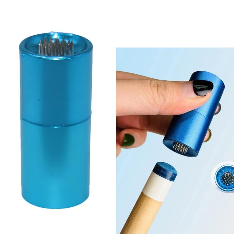 Efficient Billiard Cue Tip Repair Tool Billiards Cue Tip Corrector Tool for Enduring Use and Comfortable