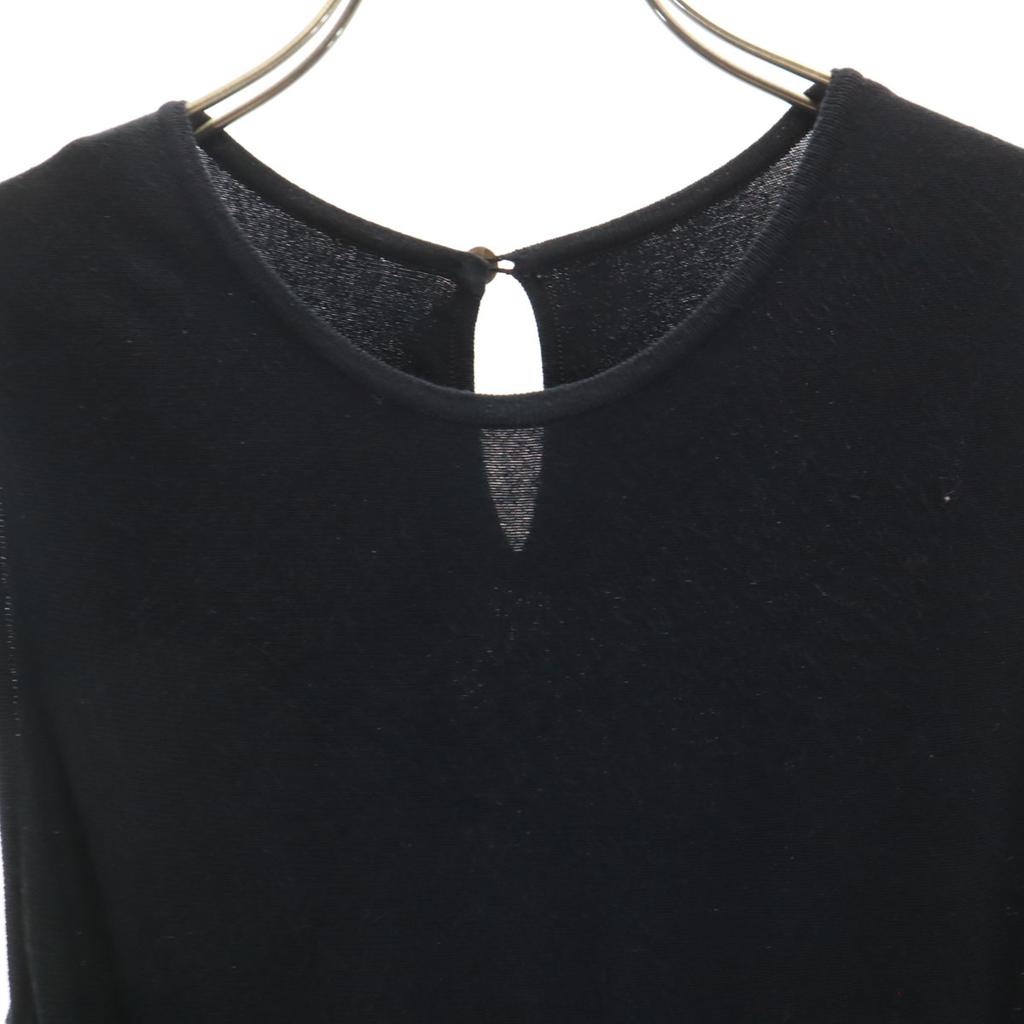 DAISY LIN PARIS fabriqué au Japon Tricot sans manches Robe longueur genou 38 noir Femme Occasion