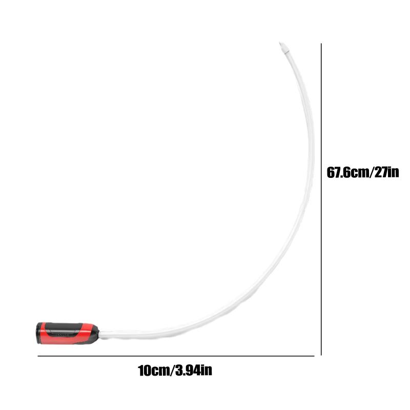 Flexibler LED-Taschenlampenstab Biegsames Arbeitslicht Tragbare USB-wiederaufladbare Lampe für Garage Autoreparatur Camping Notbeleuchtung