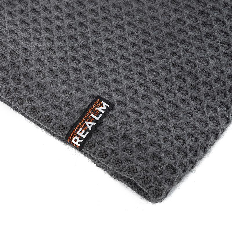 New Unisex Winter Hats For Men & Women Warm Ski Beanie Hat Letter Label Decor Thermal Lined Knitted Hat