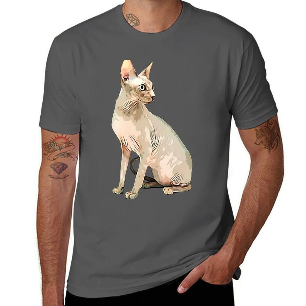 Sphynx The Remarkable Hairless Cat Tshirt Halloween Theme Tshirt