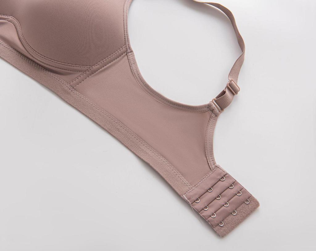Soft Wire-Free Push-Up Bra for Small Chest - Anti-Sagging, Breathable, Thin Cup with Side Support