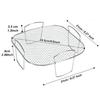 Air Fryer Accessories Barbecue Rack Stainless Steel Rack Even Heating