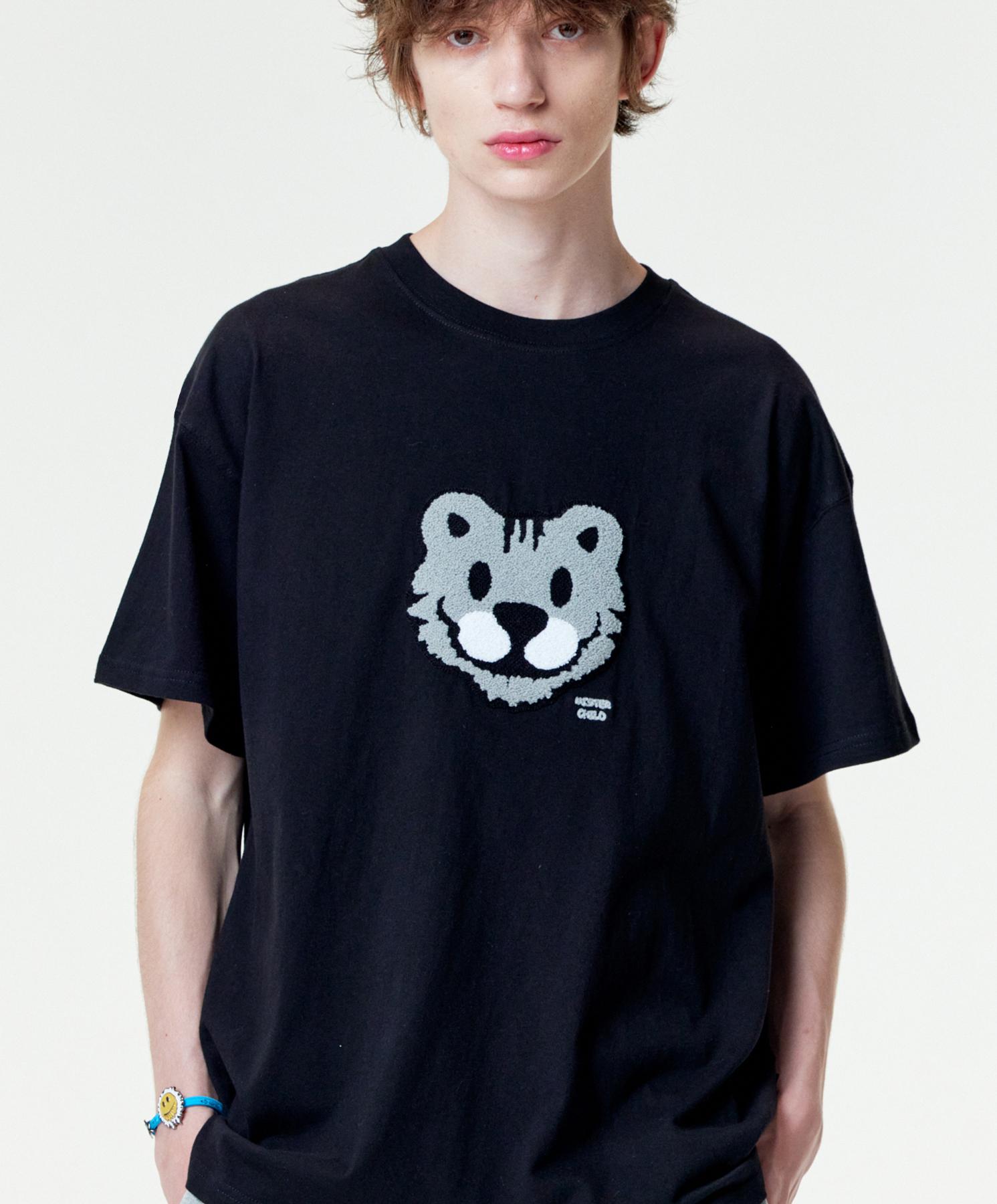 Mister Child Tiger T-Shirt Black L