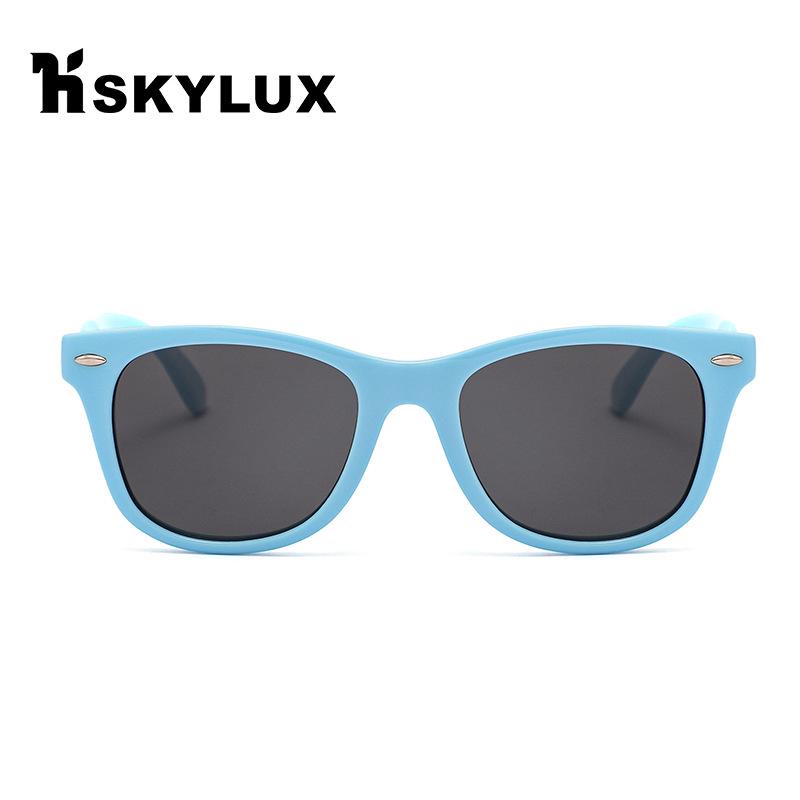 Children's Polarized Silicone Sunglasses with UV Protection - Comfortable Sun Protection for Boys and Girls