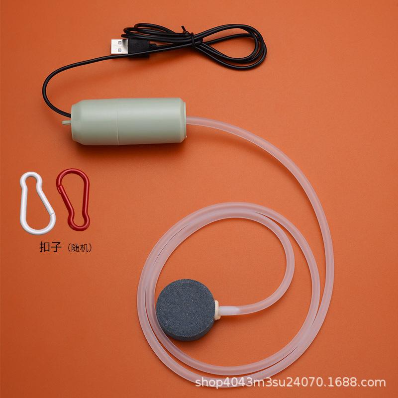 Household Silent Oxygen Pump Aerator Small Portable For Fish Tank Fish Farming Aquarium