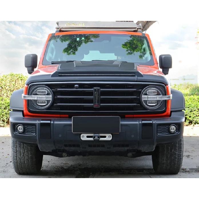 Middle Screening Mesh Front Grille Mesh For Great Wall WEY Tank 300 2021 2022 2023 Stainless steel Front Grille Net Cover