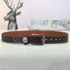 Men'S Trend Belt Light Student Belt Simple Belt Genuine Leather Top Jeans