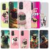 Love Pugs Cute Dog Cover Phone Case For Xiaomi Redmi Note 15 14 13 12 11 10 Pro Plus 14S 12S 11S 11T 11E 10S Soft Fundas Shell R