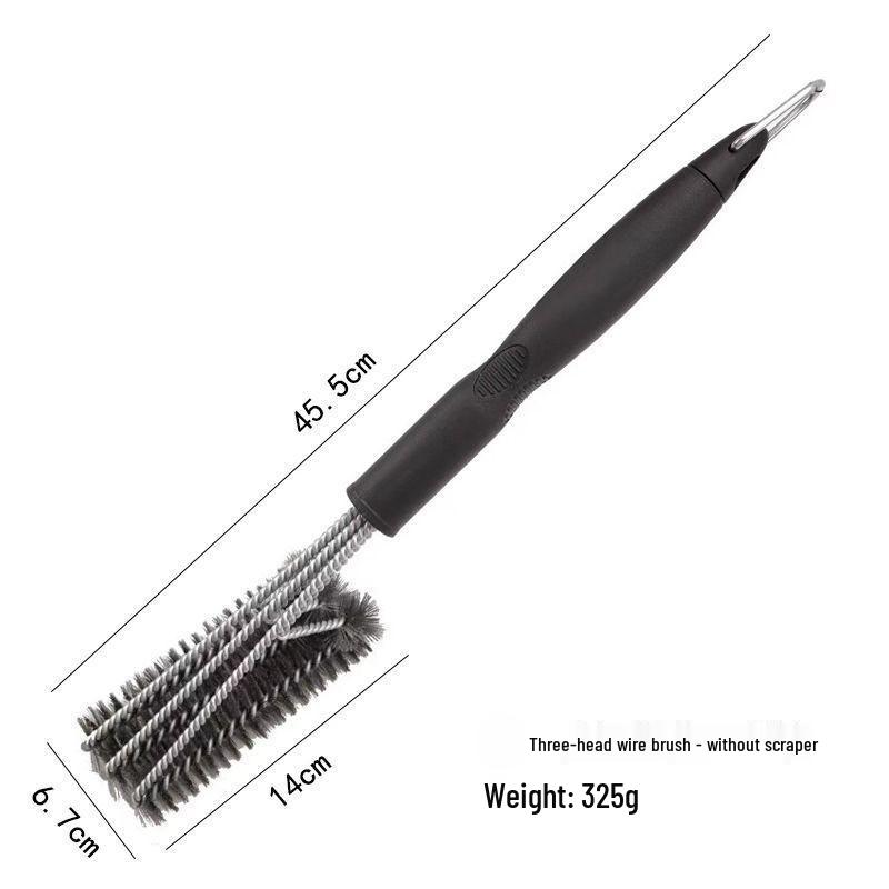 Stainless Steel BBQ Grill Cleaning Brush