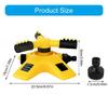 Rotating Irrigation Sprinkler 360 Degree Automatic Rotating Garden Coverage Water Sprinkler Irrigation Water Sprinkler