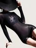Sexy Women 5D Thin Bodysuit Long Sleeve Playsuit High Elastic Sheer See Through Tight Yoga Shaping One Pieces Thong Maid Leotard