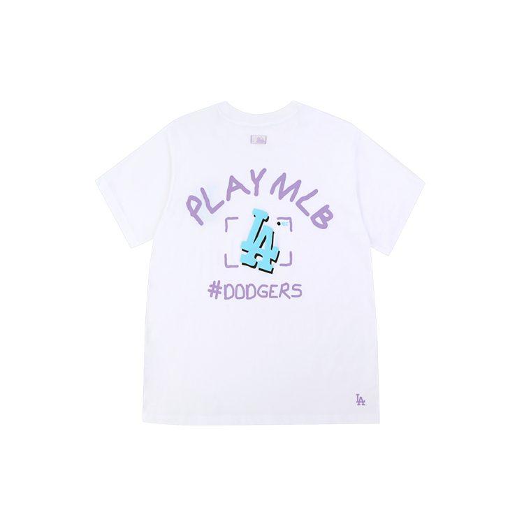 MLB Los Angeles Dodgers T Shirt Unisex White 31TS06031-07W