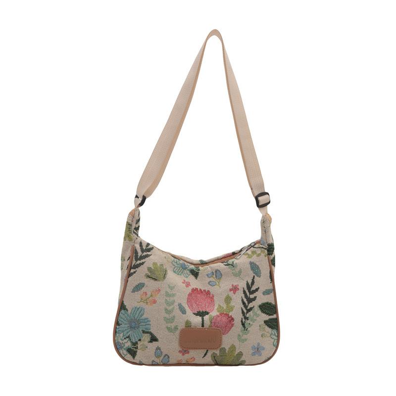 Foreign Style Underarm Niche Literary Niche Shoulder Fashion Bag Women  New Tote Bag Only Beautiful Women Bag