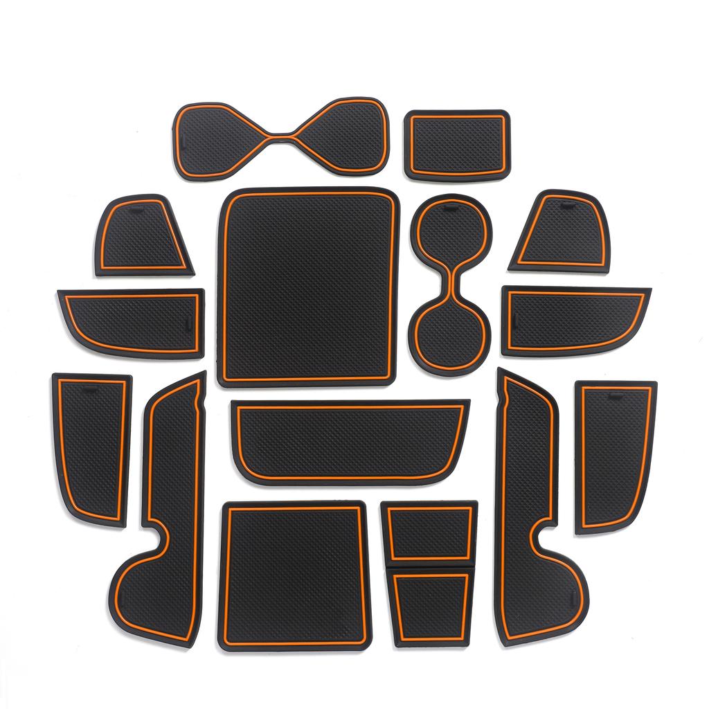 Covoraș antiderapant pentru slotul portierei și suportul de pahar pentru Honda Vezel HR-V 2025 2025 HRV Accesorii de interior Antiderapant Pad pentru ușă Coaster