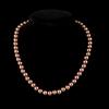 8Mm multi-color glass imitation pearl necklace jewelry women's collarbone chain simple short pearl necklace