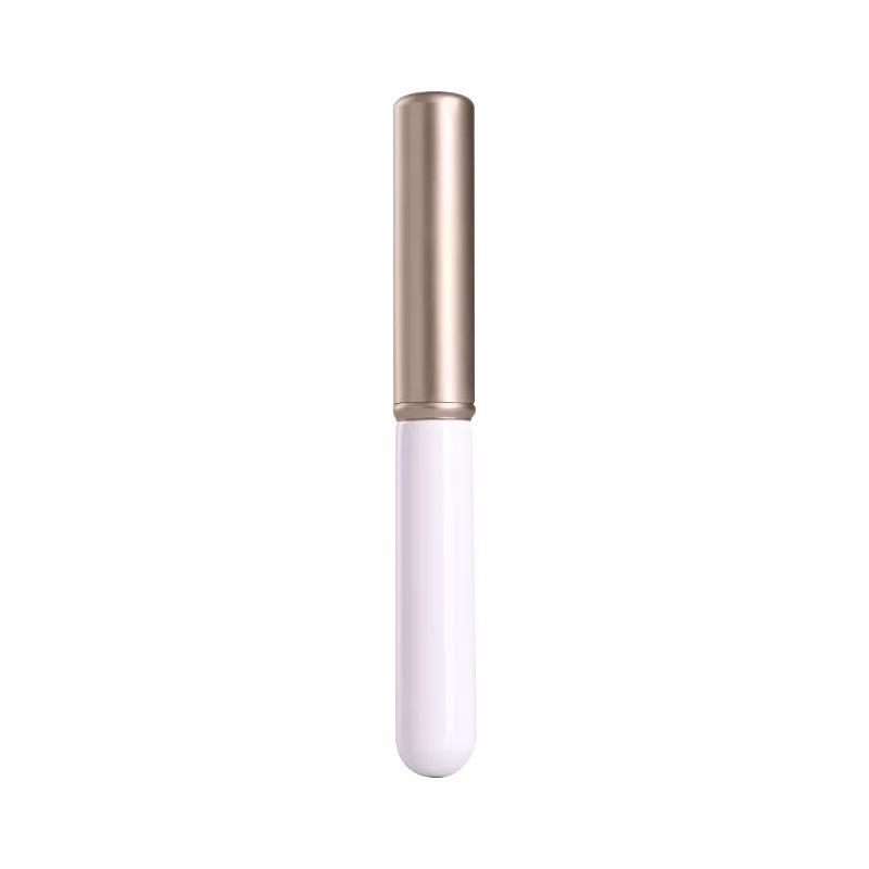 Multifunktionaler Lippenpinsel mit runder Spitze zum matten Verblenden und für Detailarbeiten mit Concealer - Tragbares und stilvolles Make-up-Werkzeug.