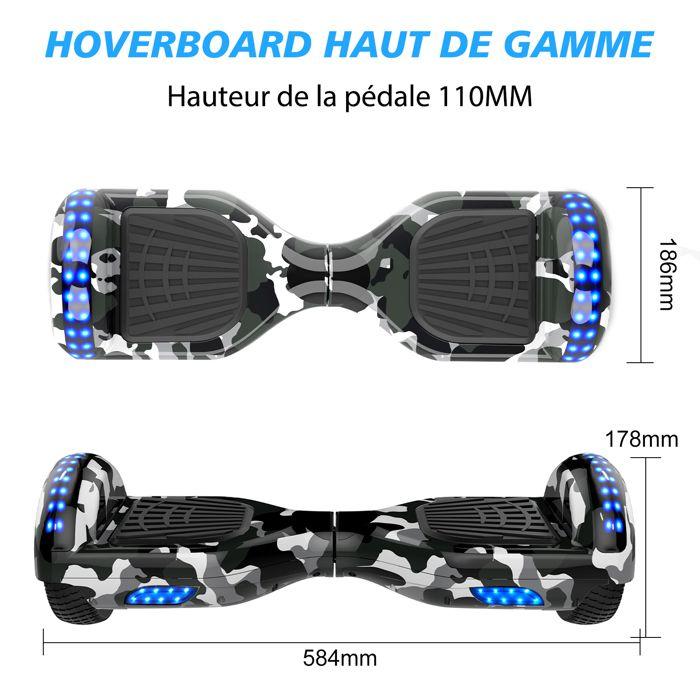 Pack Hoverboard camouflage et Hoverkart hip-hop - RCB - Cadeau Super pour les Enfants