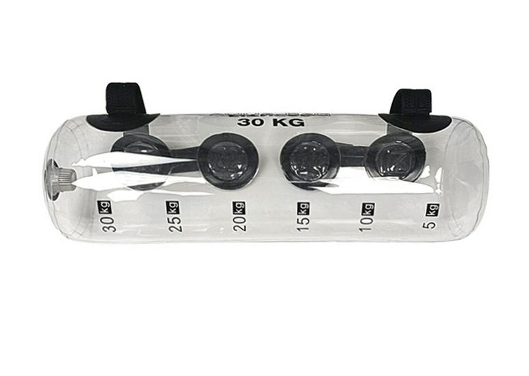 Transparent Weighted Water Bag for Outdoor Exercise - Integrated Dumbbell for Squat and Balance Training with Custom Logo