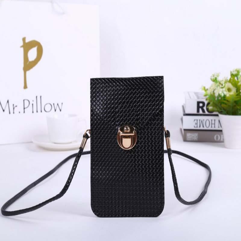 Elegante Damen Handy Geldbörse mit Tasche und zeitlosem Schultertaschen-Design