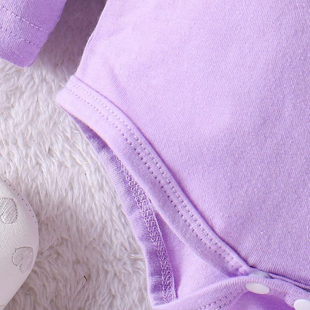 Infant Toddler Long-Sleeve Romper & Skirt Set