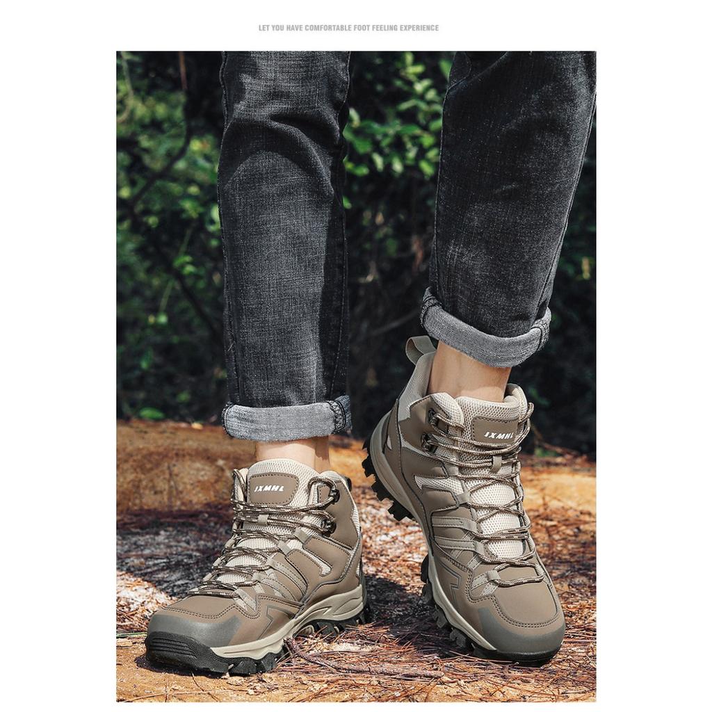 Herren atmungsaktive Wanderschuhe verschleißfeste Outdoor-Sneaker Damen rutschfeste Trekking-Camping-Schuhe Klettersport-Schuhe