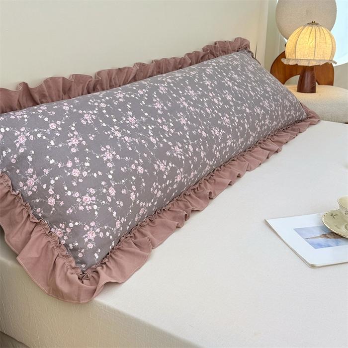 Nordic style double long pillowcase 1.5m couple double long pillowcase 1.8 pillow core inner cushion cover 1.2 pillowcase
