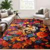 Tabby Pattern Printed Floor Mat, Non-Slip and Wear-Resistant Rug for Kitchen, Living Room, Porch, Balcony, and Home Decoration