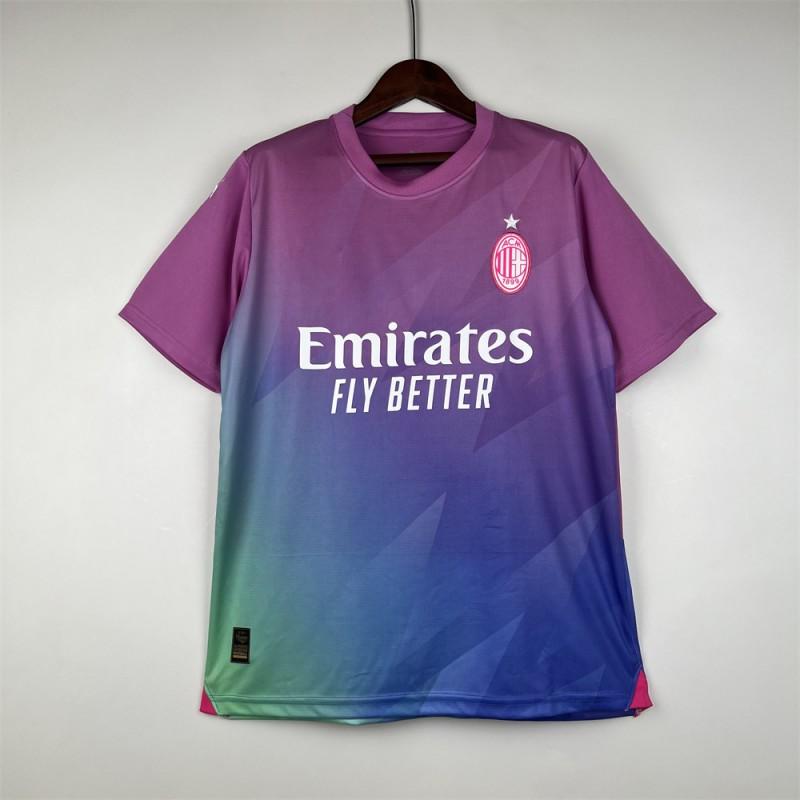AC Mailand ''-'' Heim Auswärts Trikot 125. Jubiläum Edition Pre-Match Fußballtrikot Herren