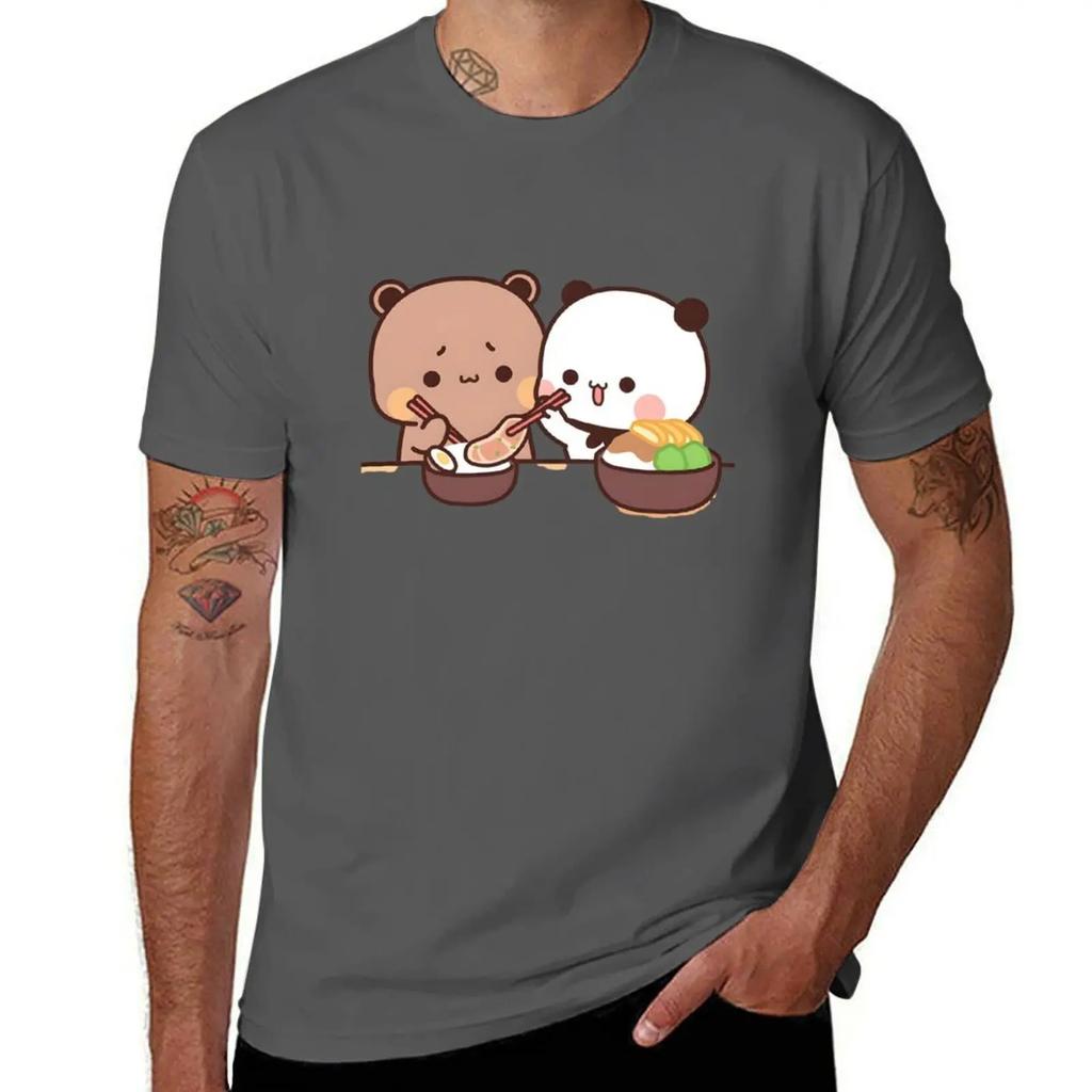 bubu dudu dancing in love T-Shirt tops for a boy street wear mens designer clothes