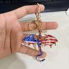 Fantasy Dragon Enamel Set Wyvern  Bag Pendant Car Key Accessories Gift Bag Charm