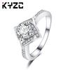 Classic Micro-Set Diamond Craft Women'S Ring Women'S Proposal Wedding Diamond Ring Square Diamond Ring