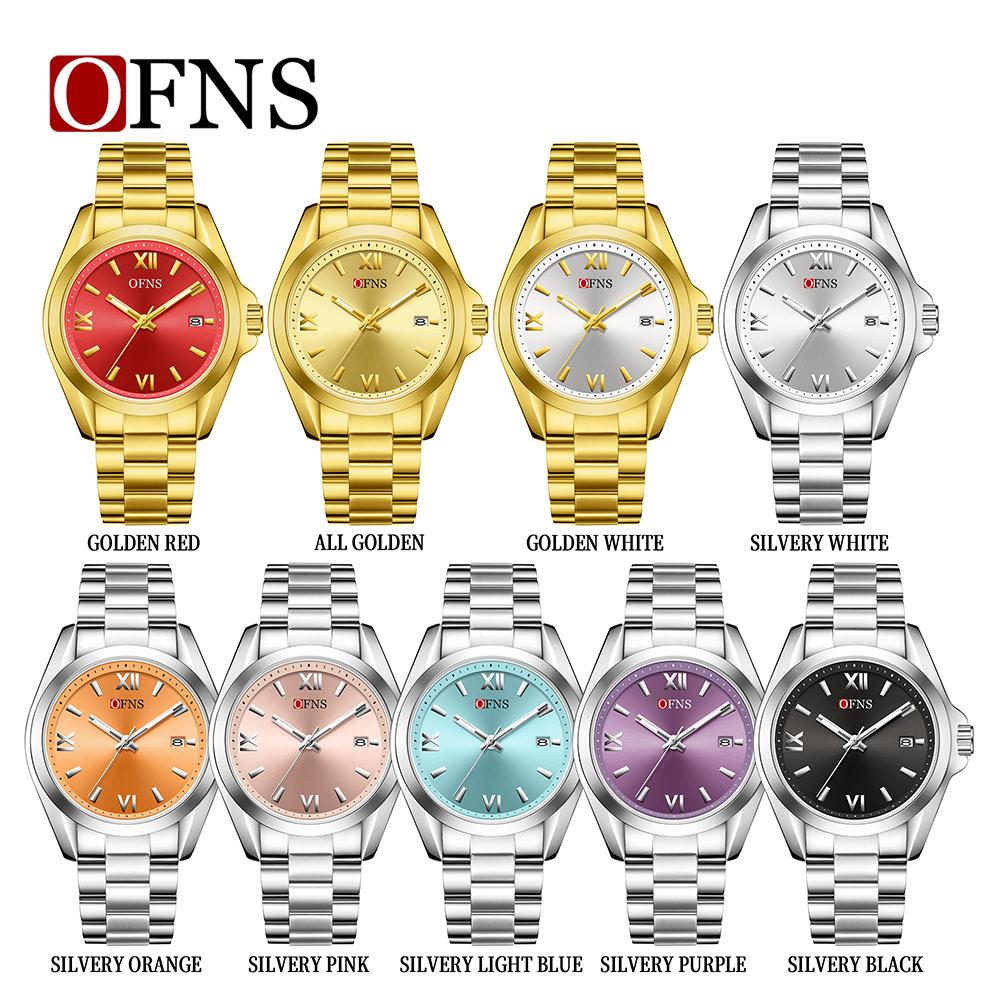 Famale Women Men Watches Luxury Fashion Ladies Quartz Watch 41mm Waterproof Stainless Steel Wristwatch Girlfriend Couple Gift