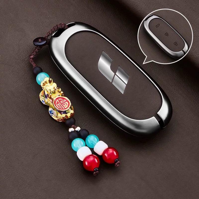 Ideal L6 to L9 Car Key Case: Premium Metal Protective Shell for Men and Women